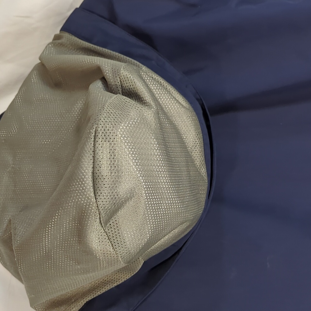 Eddie Bauer WeatherEdge Protection Easy-Care blue coat heavy duty weather proof - Picture 15 of 16
